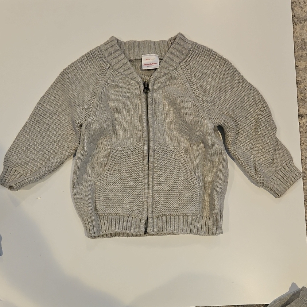 Hanna Andersson Gray Kids Sweater